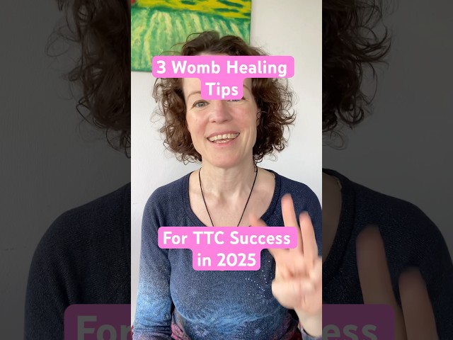 3 Womb Healing Tips to Boost Fertility and Get Pregnant in 2025 | TTC Success #womb #pregnant #ttc