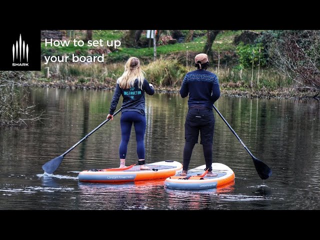 How to set up your inflatable stand up paddle board