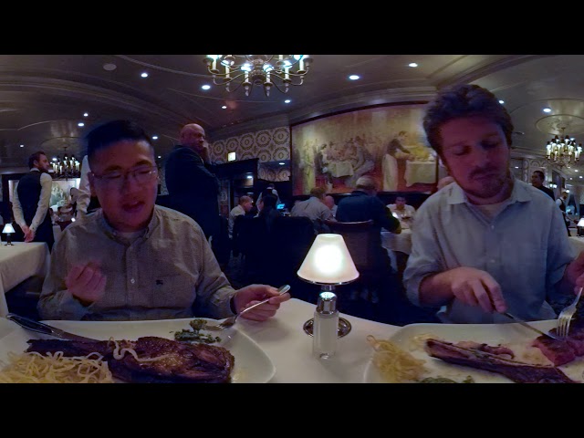 360 VIDEO: Food and Travel 360: Delmonico's (1837) Vs Charlie Palmer (2017)