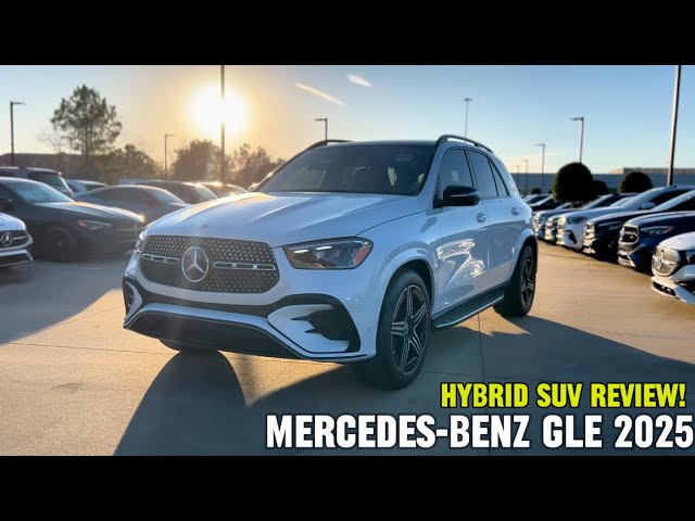 Sneak Peek! 2025 Mercedes GLE 450e Review ⭐️ The BEST Plug-In Hybrid Luxury SUV! #mercedes #suv