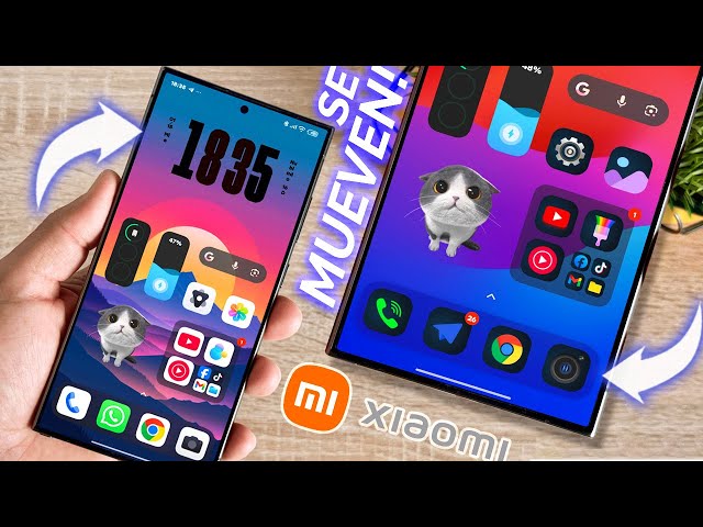 YA ESTÁN AQUÍ! ICONOS ANIMADOS de HyperOS 2 para Cualquier XIAOMI, REDMI, POCO (MIUI y HyperOS)