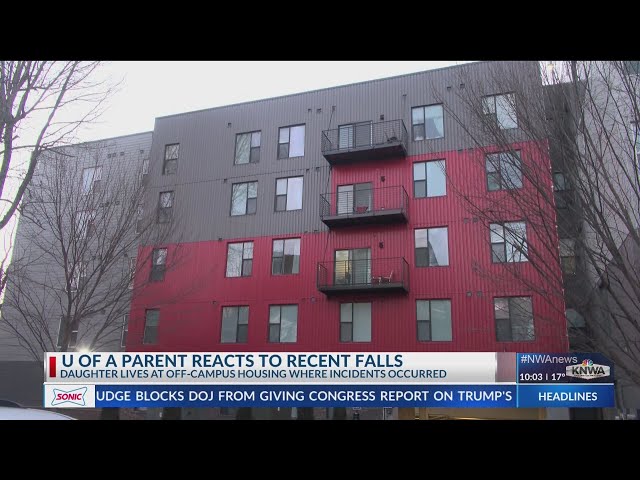 University of Arkansas parent reacts to student's death at off-campus apartment