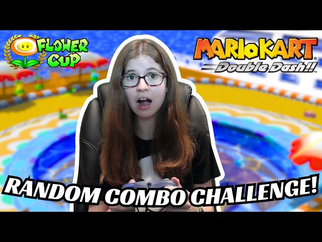 150cc Flower Cup -- RANDOM COMBO CHALLENGE! |Mario Kart Double Dash!!|