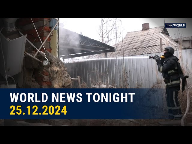 Massive Russian Attack Hits Ukraine's Energy on Christmas Day | World News Tonight