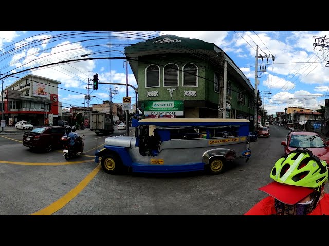 F. Manalo, N. Domingo to San Juan Agora Market 360° VR Bike Commute