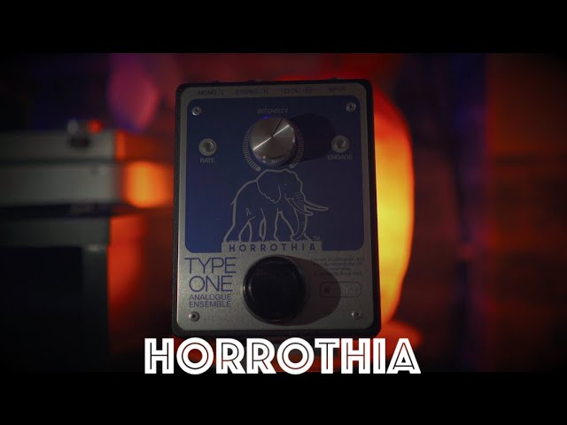 EFFECTS 101 : Boss CE-1 Chorus Ensemble Revival with The HORROTHIA Type one | Builders Profile.