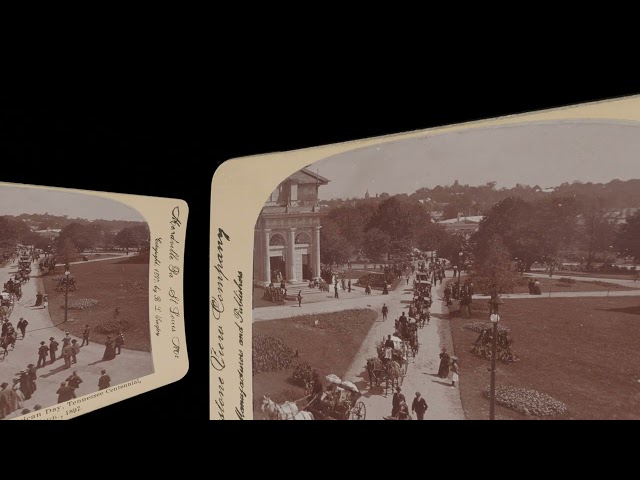 Irish-American Day Parade, Tennessee Centennial 1897 (VR 3D still-image)