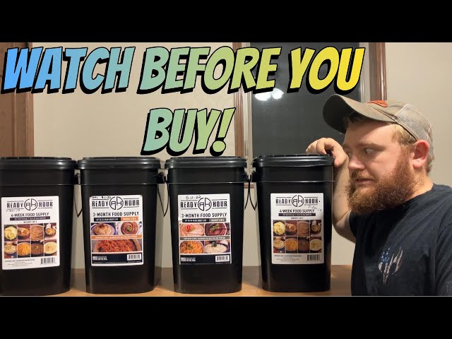 My Patriot Supply-Ready Hour-Emergency Food-WATCH BEFORE YOU BUY!