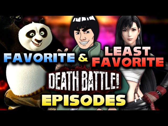 My Top 5 Favorite and Least Favorite DEATH BATTLE Episodes