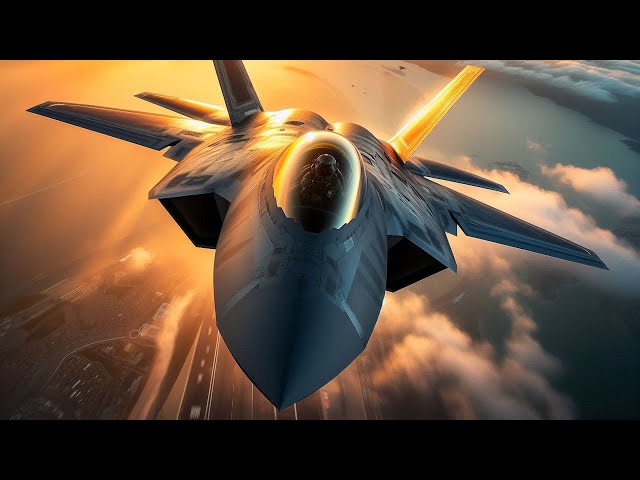 Incredible Cockpit view F-22 Raptor takes on a Su-57 in DCS World