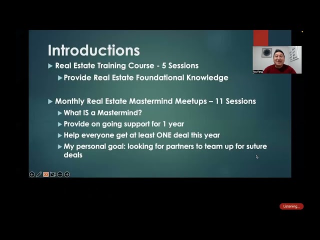 S1 - Intro and Real Estate Foundation