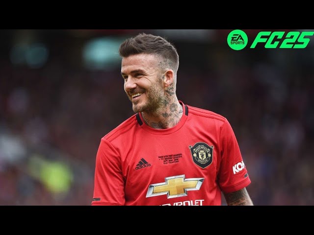 Beckham Career Mode England Premier League Manchester United vs Leicester EA SPORTS FC 25 PS5