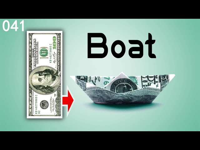 Origami Money Boat | Origami Dollar Boat | Origami Boat