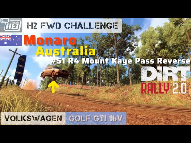 FINAL STAGE - DiRT Rally 2.0 - AUSTRALIA - H2 FWD CHALLENGE - S1 R04 @ja_gameplay