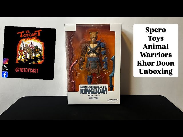 Spero Toys Animal Warriors of the Kingdom Khor Doon Unboxing