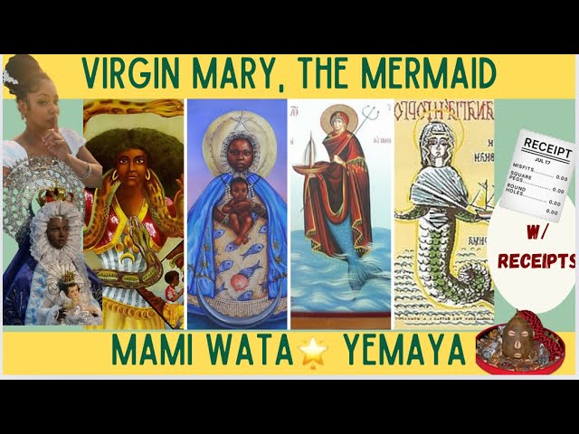 VIRGIN MARY, THE MERMAID🧜🏽‍♀️ (MAMI WATA)