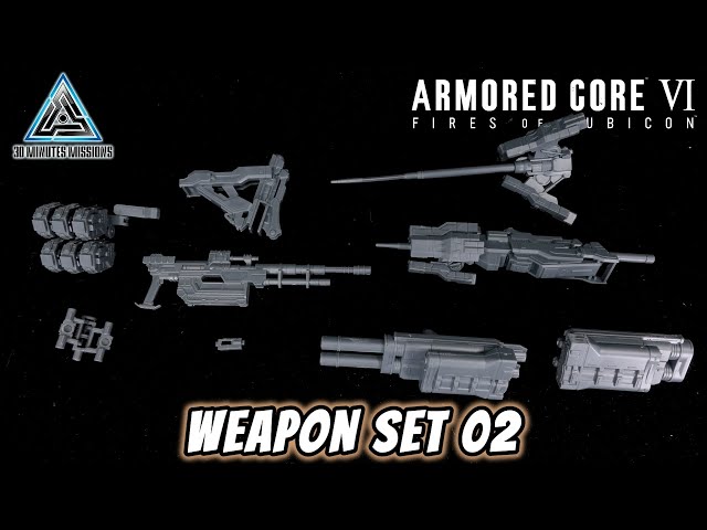 30MM Armored Core 6 Weapon Set 02 Review | Armored Core VI: Fires of Rubicon