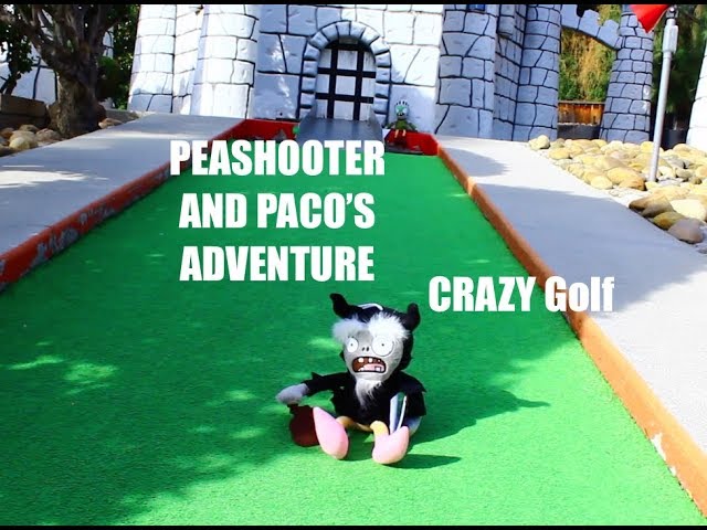 CRAZY Golf | Plants vs. Zombies Plush | Peashooter and Paco's Adventure Ep. 8