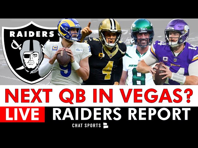 Raiders Rumors Live On Sam Darnold, Aaron Rodgers, Matthew Stafford, Derek Carr + NFL News