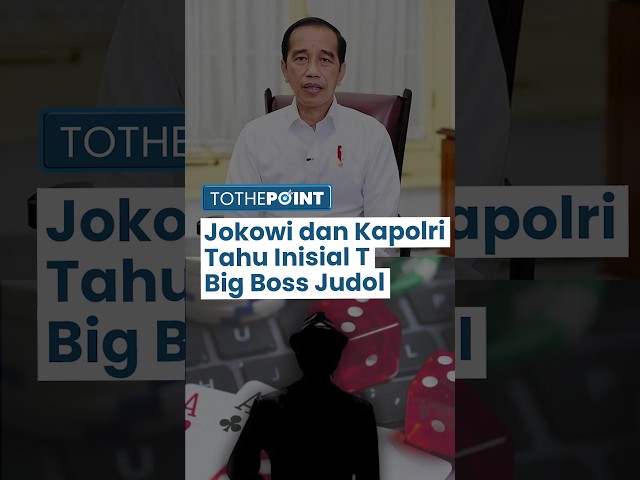 Teka-teki Inisial T Big Boss Judi Online yang Disebut Kebal Hukum, Jokowi dan Kapolri Sampai Kaget