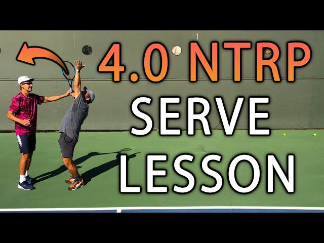 4.0 NTRP Serve Lesson Progressions With Cenmar