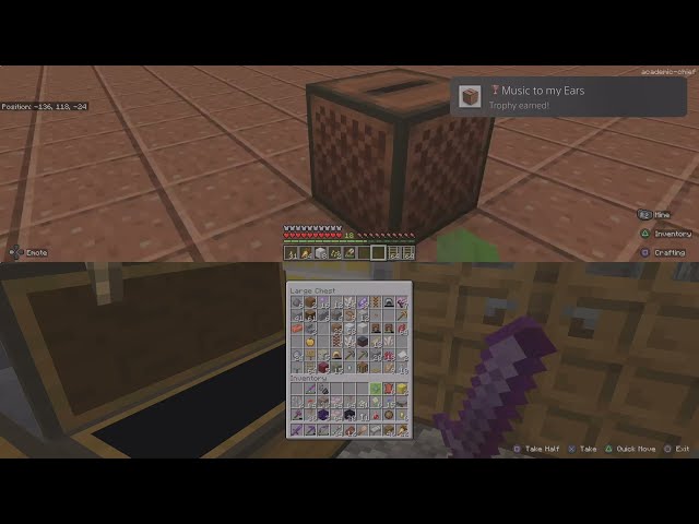 Minecraft challenge music box