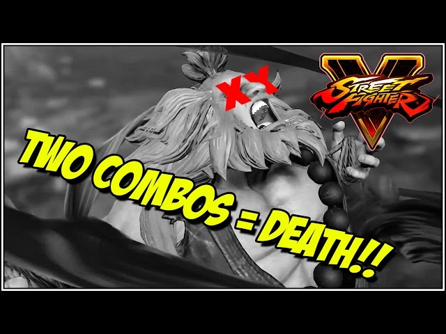 Street Fighter 5 | 2 Combo Dead Akuma Challenge ft. Urien (+ bonus combo!)