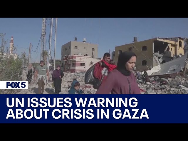 Israel-Hamas war: UN issues warning about humanitarian crisis