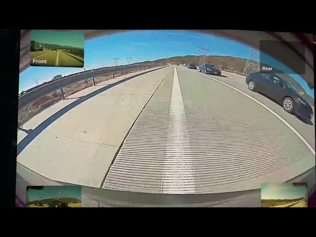 Instant Torque Avoids Rear End Collision