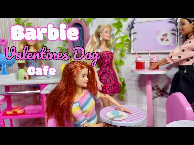 Barbie Valentine’s Day Café DIY |  Featuring Miniverse