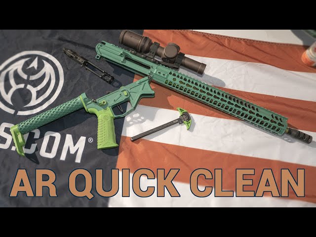 How to Quick Clean Your AR Rifle