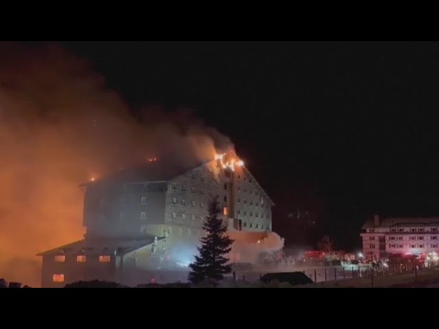 At least 66 dead in Turkey ski resort fire