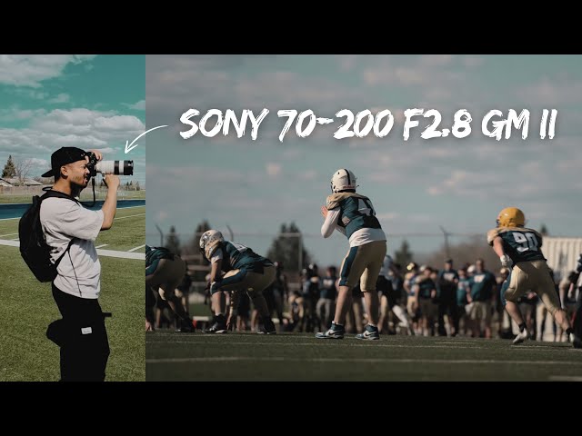 Shooting sports as a beginner with the Sony 70-200 F2.8 GM II