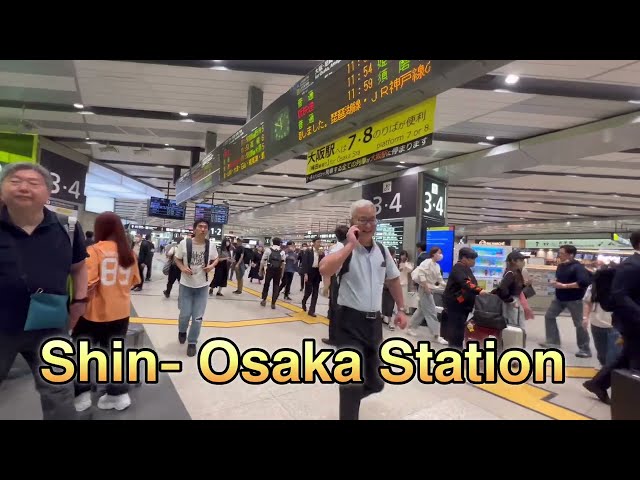 Inside of Shin-Osaka Station🇯🇵🚄