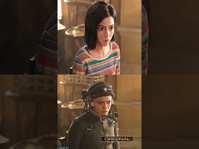 Visual effects of Alita Battle Angel 2 #shorts #alita #vfx #alitabattleangel #movie #rosasalazar