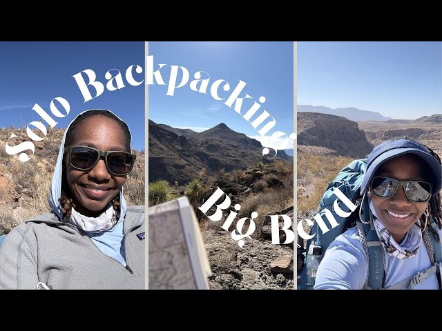 Solo Backpacking in below freezing temperatures | Big Bend - Rancherias Loop