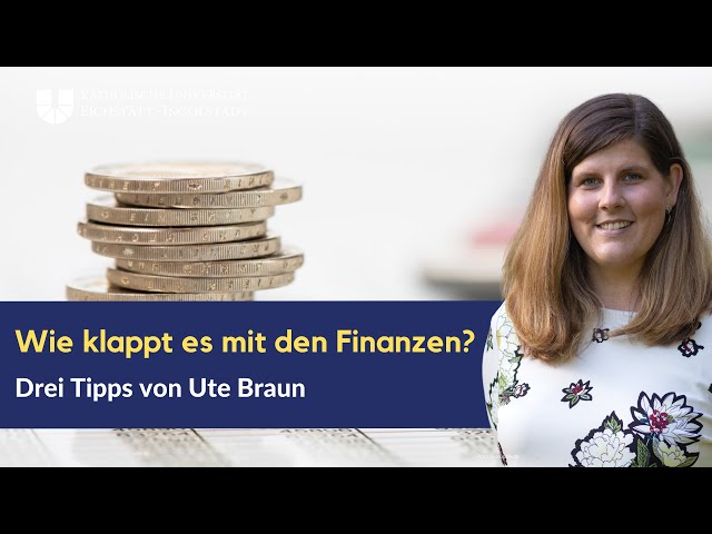 Wie klappt es mit den Finanzen? Drei Tipps zum Sparen