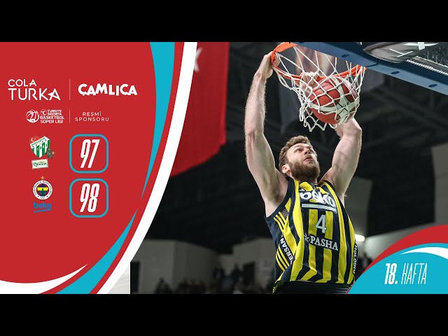 Cola Turka | Bursaspor Yörsan (97-98) Fenerbahçe Beko - TSBSL - 2024/25