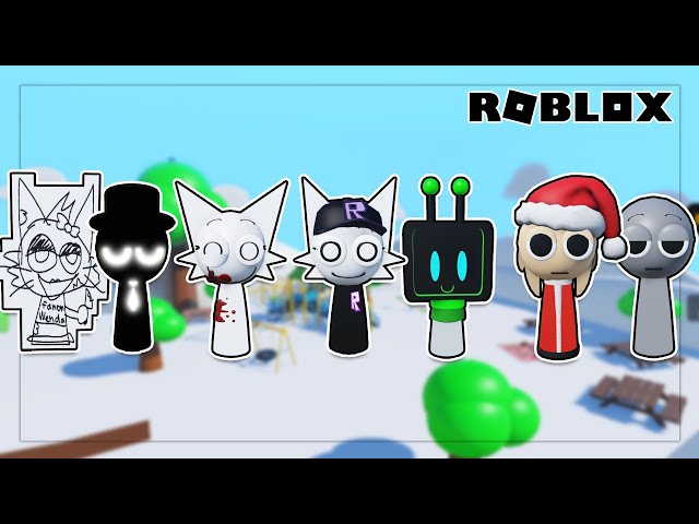 How to Get All 8 Badges in 3D Sprunki RP And Animations - Roblox