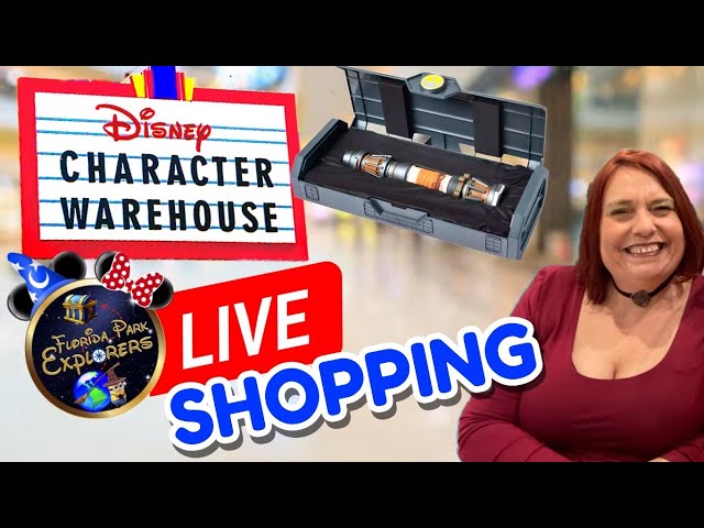 LIVE: SHOPPING DISNEY CHARACTER WAREHOUSE for New Deals