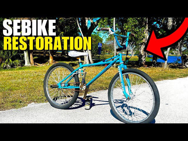 RESTORATION SEBIKE BUILD PART 1 - Disassembly & Stuck Seatpost