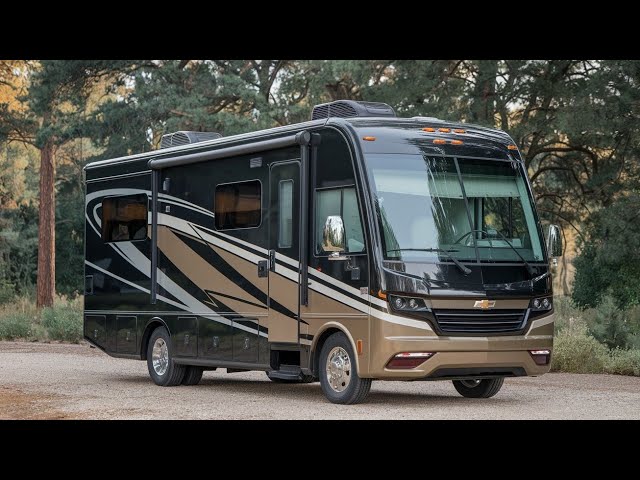 Living the Van Life in the 2025 Chevrolet Camper Motorhome!