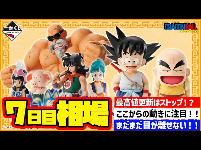 【相場情報】7日目相場！一番くじ ドラゴンボール EX 孫悟空修業編   一番賞