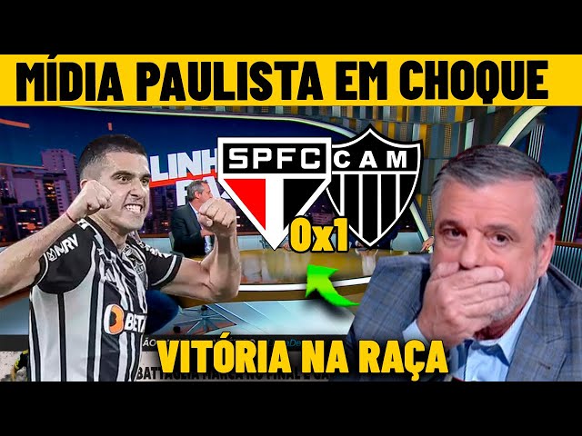 GALO DEIXOU OS PAULISTAS CHOCADOS ! SÃO PAULO 0X1 ATLÉTICO MG !