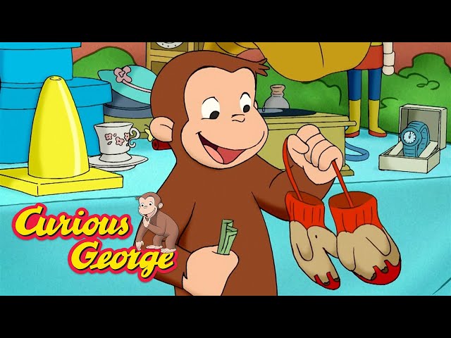 George's Elephant Mittens  🐵 Curious George 🐵 Kids Cartoon 🐵 Kids Movies