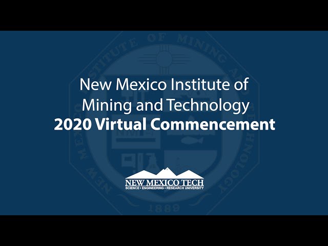 2020 New Mexico Tech Commencement