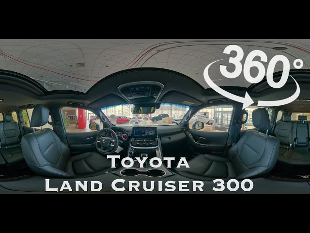 🚗 Toyota Land Cruiser 300 | Virtual Reality Experience [Video 360] #toyota #landcruiser  #vr