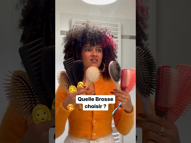 Je te conseille sur ta brosse curly 🪮👩‍🦱💞 #curlyhair