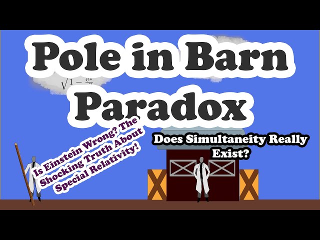 The Pole (or Ladder) in the Barn Paradox: Relativity of Simultaneity