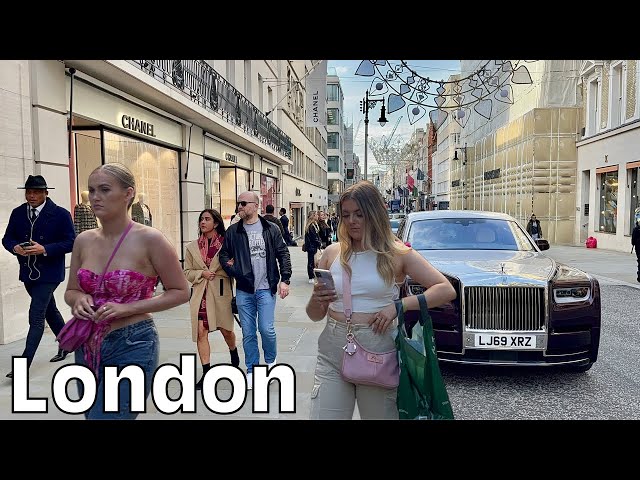 4k England Walk: From Aristocratic St. James’s to Expensive Bond Street